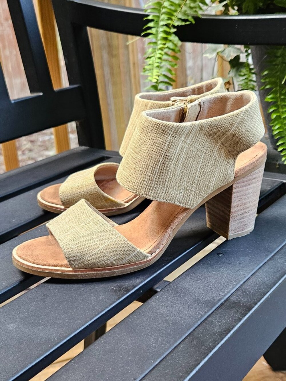 TOMS Majorca Heeled Sandal - Women's Size-7.5